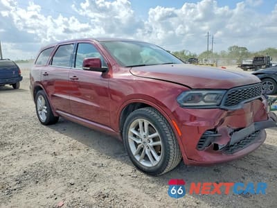 Czwarte zdjęcie samochodu z boku: 2021 DODGE DURANGO GT VIN:1C4RDHDG4MC659754 - miniatura