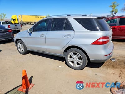 Drugie zdjęcie samochodu z przodu: 2012 MERCEDES-BENZ ML 350 4MATIC VIN:4JGDA5HB1CA036064 - miniatura