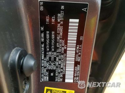 Zdjęcie 13 z 14 samochodu: 2016 TOYOTA HIGHLANDER XLE VIN:5TDJKRFH0GS332740 - miniatura
