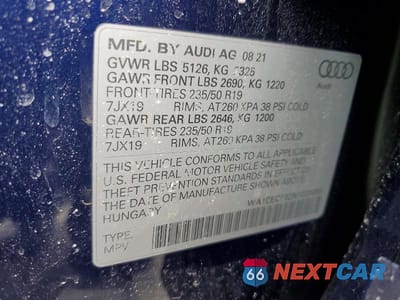 Zdjęcie 13 z 13 samochodu: 2022 AUDI Q3 PREMIUM PLUS S LINE 45 VIN:WA1EECF32N1020093 - miniatura