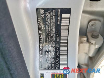Zdjęcie 12 z 12 samochodu: 2008 MERCEDES-BENZ C 350 VIN:WDDGF56X78F166741 - miniatura