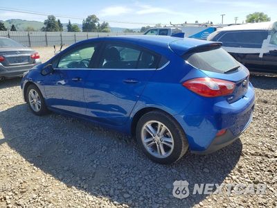 Drugie zdjęcie samochodu z przodu: 2017 CHEVROLET CRUZE LT VIN:3G1BE6SM6HS508774 - miniatura