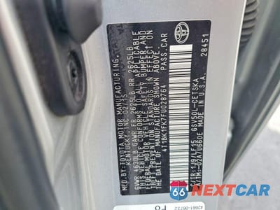 Zdjęcie 13 z 13 samochodu: 2015 TOYOTA CAMRY XSE V6 VIN:4T1BK1FK7FU028764 - miniatura