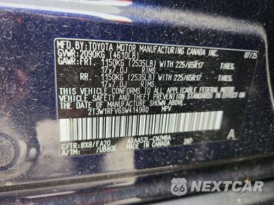 Zdjęcie 13 z 14 samochodu: 2025 TOYOTA RAV4 XLE VIN:2T3W1RFV6SW414980 - miniatura