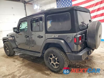 Drugie zdjęcie samochodu z przodu: 2018 JEEP WRANGLER UNLIMITED SPORT VIN:1C4HJXDG3JW274453 - miniatura