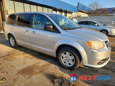 Czwarte zdjęcie samochodu z boku: 2012 DODGE GRAND CARAVAN SE VIN:2C4RDGBG7CR350427 - miniatura