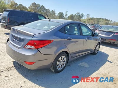 Trzecie zdjęcie samochodu z tyłu: 2017 HYUNDAI ACCENT SE VIN:KMHCT4AE2HU242830 - miniatura