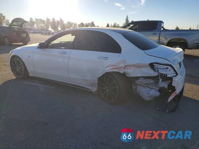 Drugie zdjęcie samochodu z przodu: 2020 MERCEDES-BENZ C 43 AMG VIN:WDDWF6EB5LR552864 - miniatura