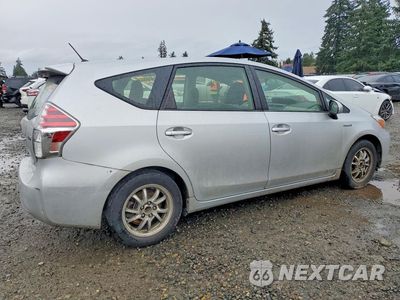 Trzecie zdjęcie samochodu z tyłu: 2016 TOYOTA PRIUS V TWO VIN:JTDZN3EU7GJ042935 - miniatura