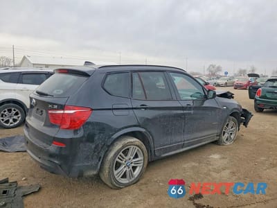 Trzecie zdjęcie samochodu z tyłu: 2012 BMW X3 XDRIVE28I VIN:5UXWX5C50CL724993 - miniatura