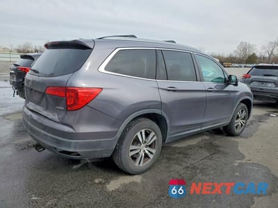 Trzecie zdjęcie samochodu z tyłu: 2017 HONDA PILOT EXL VIN:5FNYF6H53HB015271 - miniatura