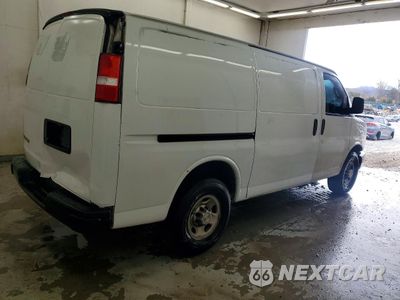 Trzecie zdjęcie samochodu z tyłu: 2020 CHEVROLET EXPRESS 2500 CARGO UTILITY / SERVICE VAN VIN:1GCWGAFG5L1264992 - miniatura