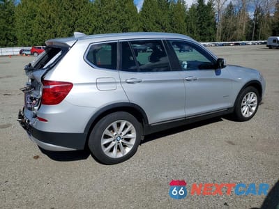Trzecie zdjęcie samochodu z tyłu: 2013 BMW X3 XDRIVE28I VIN:5UXWX9C54D0A22916 - miniatura