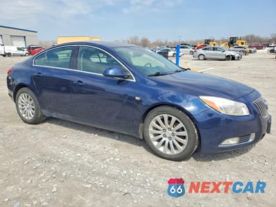 Czwarte zdjęcie samochodu z boku: 2011 BUICK REGAL CXL VIN:2G4GP5EC3B9184252 - miniatura