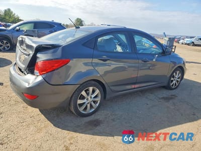 Trzecie zdjęcie samochodu z tyłu: 2012 HYUNDAI ACCENT GLS VIN:KMHCU4AEXCU167364 - miniatura