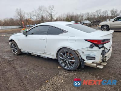 Drugie zdjęcie samochodu z przodu: 2019 LEXUS RC 350 F SPORT VIN:JTHSZ5BC6K5009129 - miniatura