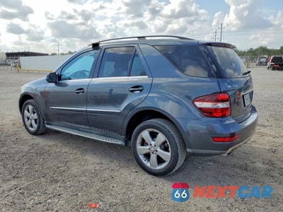 Drugie zdjęcie samochodu z przodu: 2010 MERCEDES-BENZ ML 350 VIN:4JGBB5GB5AA624049 - miniatura