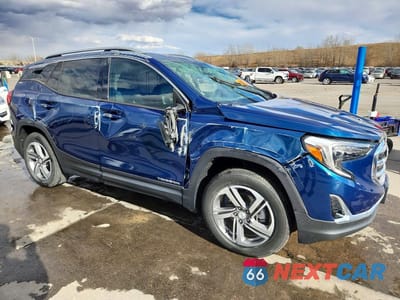 Czwarte zdjęcie samochodu z boku: 2020 GMC TERRAIN SLT VIN:3GKALVEV4LL195447 - miniatura