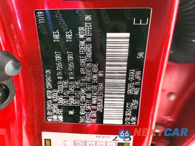Zdjęcie 13 z 13 samochodu: 2020 TOYOTA 4RUNNER TRD OFF-ROAD PREMIUM VIN:JTEBU5JR7L5779844 - miniatura