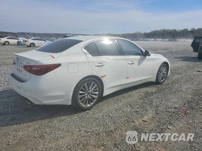 Trzecie zdjęcie samochodu z tyłu: 2022 INFINITI Q50 LUXE VIN:JN1EV7BP4NM311878 - miniatura