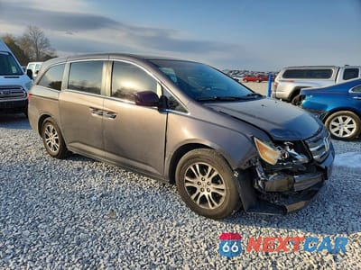 Czwarte zdjęcie samochodu z boku: 2012 HONDA ODYSSEY EXL VIN:5FNRL5H65CB053481 - miniatura