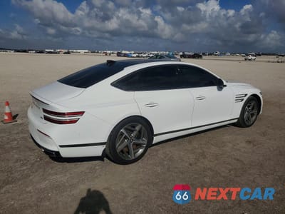 Trzecie zdjęcie samochodu z tyłu: 2023 GENESIS G80 2.5T VIN:KMTGA4SC2PU156295 - miniatura
