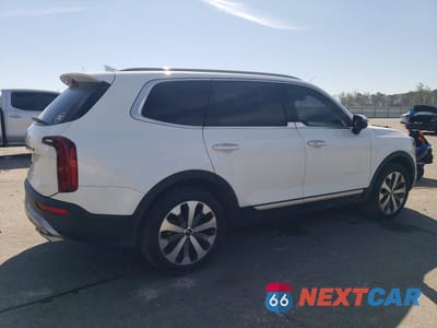 Trzecie zdjęcie samochodu z tyłu: 2020 KIA TELLURIDE S VIN:5XYP64HC2LG088650 - miniatura