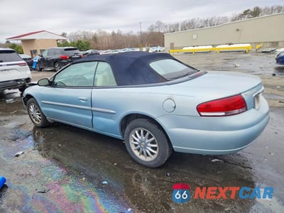 Drugie zdjęcie samochodu z przodu: 2002 CHRYSLER SEBRING LIMITED VIN:1C3EL65R72N314990 - miniatura