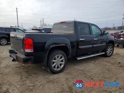 Trzecie zdjęcie samochodu z tyłu: 2013 GMC SIERRA K1500 DENALI VIN:3GTP2XE23DG159186 - miniatura