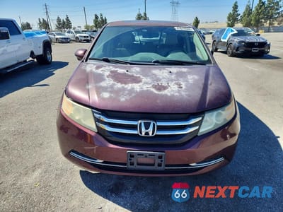 Piąte zdjęcie samochodu w środku: 2014 HONDA ODYSSEY EXL VIN:5FNRL5H64EB078889 - miniatura