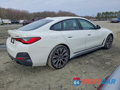 Trzecie zdjęcie samochodu z tyłu: 2022 BMW 430I GRAN COUPE VIN:WBA63AV0XNFM23864 - miniatura
