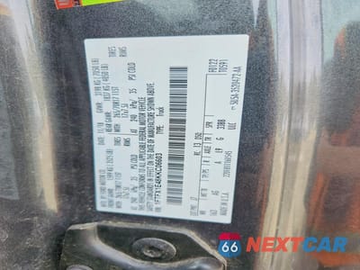 Zdjęcie 12 z 12 samochodu: 2019 FORD F150 SUPER CAB VIN:1FTFX1E48KKC06603 - miniatura