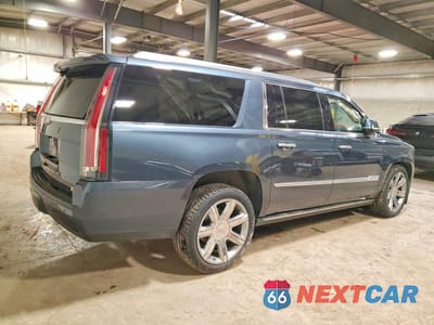 Trzecie zdjęcie samochodu z tyłu: 2019 CADILLAC ESCALADE ESV PREMIUM LUXURY VIN:1GYS4JKJ5KR183302 - miniatura