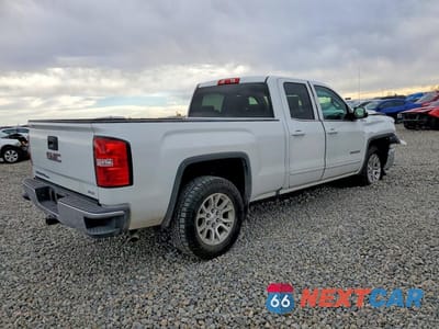 Trzecie zdjęcie samochodu z tyłu: 2019 GMC SIERRA LIMITED K1500 SLE VIN:2GTV2MEC8K1122932 - miniatura