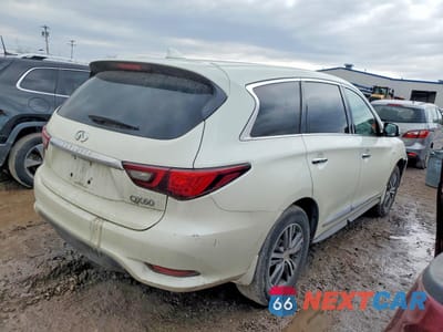 Trzecie zdjęcie samochodu z tyłu: 2018 INFINITI QX60 BASE VIN:5N1DL0MM3JC520372 - miniatura