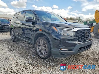 Czwarte zdjęcie samochodu z boku: 2022 HONDA PASSPORT EXL VIN:5FNYF7H55NB003835 - miniatura