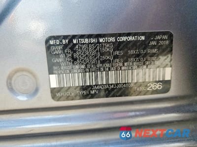 Zdjęcie 13 z 13 samochodu: 2018 MITSUBISHI OUTLANDER SE VIN:JA4AD3A34JJ004108 - miniatura