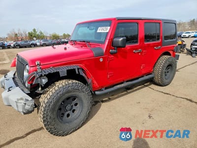 2014 JEEP WRANGLER UNLIMITED SPORT 1C4BJWDG3EL182086 - główne zdjęcie licytacji z USA - miniatura