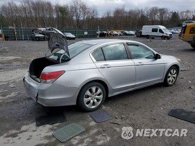 Trzecie zdjęcie samochodu z tyłu: 2008 HONDA ACCORD EXL VIN:1HGCP26888A013684 - miniatura