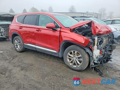 Czwarte zdjęcie samochodu z boku: 2020 HYUNDAI SANTA FE SEL VIN:5NMS33AD3LH168626 - miniatura