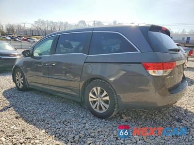 Drugie zdjęcie samochodu z przodu: 2016 HONDA ODYSSEY EXL VIN:5FNRL5H68GB145531 - miniatura