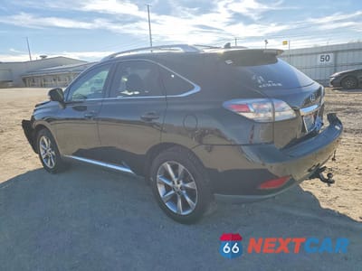 Drugie zdjęcie samochodu z przodu: 2012 LEXUS RX 350 BASE VIN:2T2ZK1BA6CC069391 - miniatura