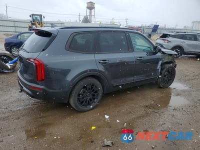 Trzecie zdjęcie samochodu z tyłu: 2021 KIA TELLURIDE SX VIN:5XYP5DHC6MG189632 - miniatura