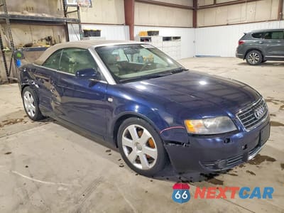 Czwarte zdjęcie samochodu z boku: 2006 AUDI A4 1.8 CABRIOLET VIN:WAUAC48HX6K011174 - miniatura