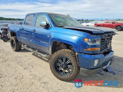 Czwarte zdjęcie samochodu z boku: 2017 CHEVROLET SILVERADO K1500 LT VIN:3GCUKREC3HG103598 - miniatura