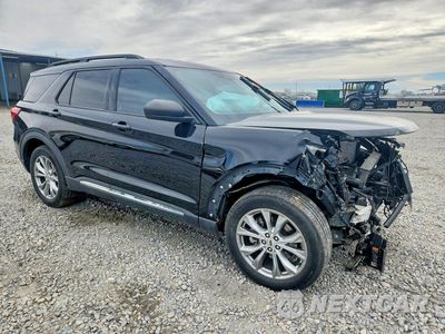 Czwarte zdjęcie samochodu z boku: 2021 FORD EXPLORER XLT VIN:1FMSK8DH7MGA14231 - miniatura