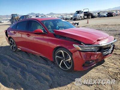 Czwarte zdjęcie samochodu z boku: 2018 HONDA ACCORD SPORT VIN:1HGCV2F35JA042379 - miniatura