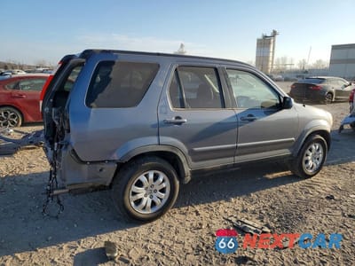 Trzecie zdjęcie samochodu z tyłu: 2006 HONDA CR-V SE VIN:JHLRD78966C027267 - miniatura