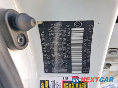 Zdjęcie 12 z 12 samochodu: 2020 TOYOTA CAMRY LE VIN:4T1C11AK7LU917512 - miniatura
