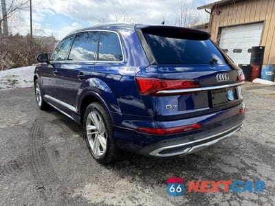 Trzecie zdjęcie samochodu z tyłu: 2021 AUDI Q7 PREMIUM VIN:WA1AXAF70MD010157 - miniatura